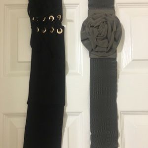 Unique expandable fashion  belts.